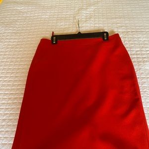 J Crew No.2 Pencil Skirt in Italian Stretch Wool